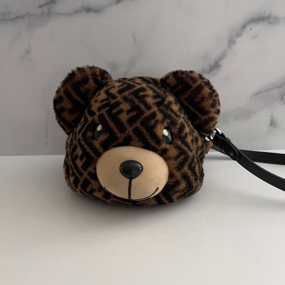 Fendi Shearling Cuty Bear Bag - Picture 9 of 10
